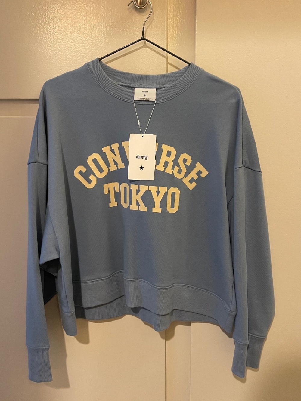 New with Tags Converse Tokyo Blue Sweater